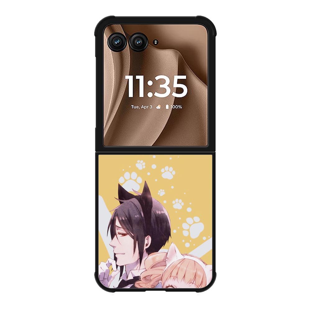 Black Butler Motorola Moto RAZR Plus 2025 Case OV4168