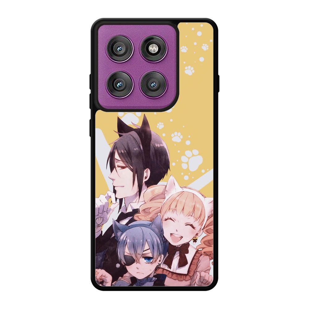 Black Butler Motorola Moto Edge 60 Pro Case QC4168
