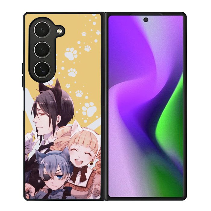 Black Butler Samsung Galaxy Z Fold 6 5G 2024 Case OV4168