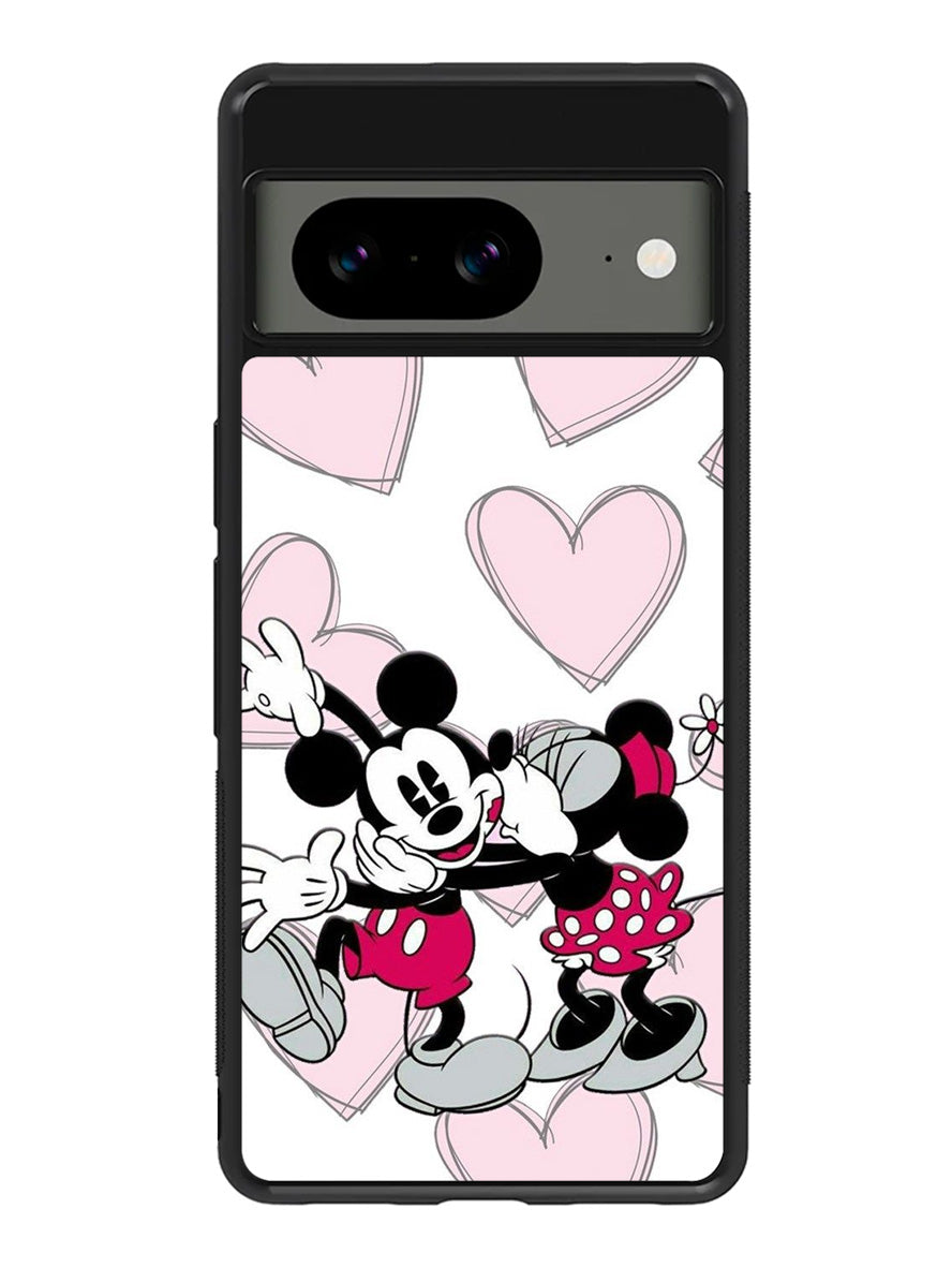 Minnie Kiss Mickey Google Pixel 8 Case QC8073