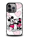 Minnie Kiss Mickey iPhone 16 Pro Max Case QC8073