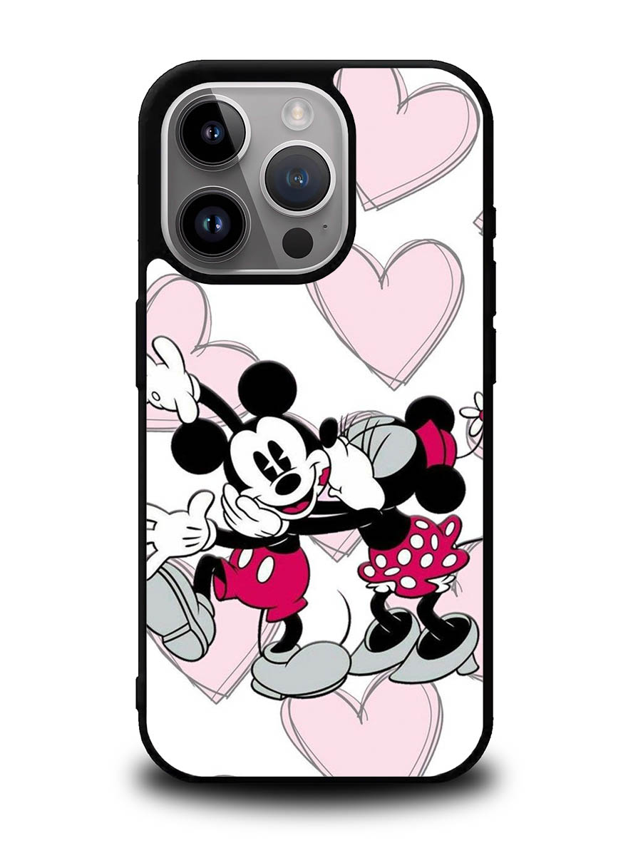 Minnie Kiss Mickey iPhone 16 Pro Case OV8073