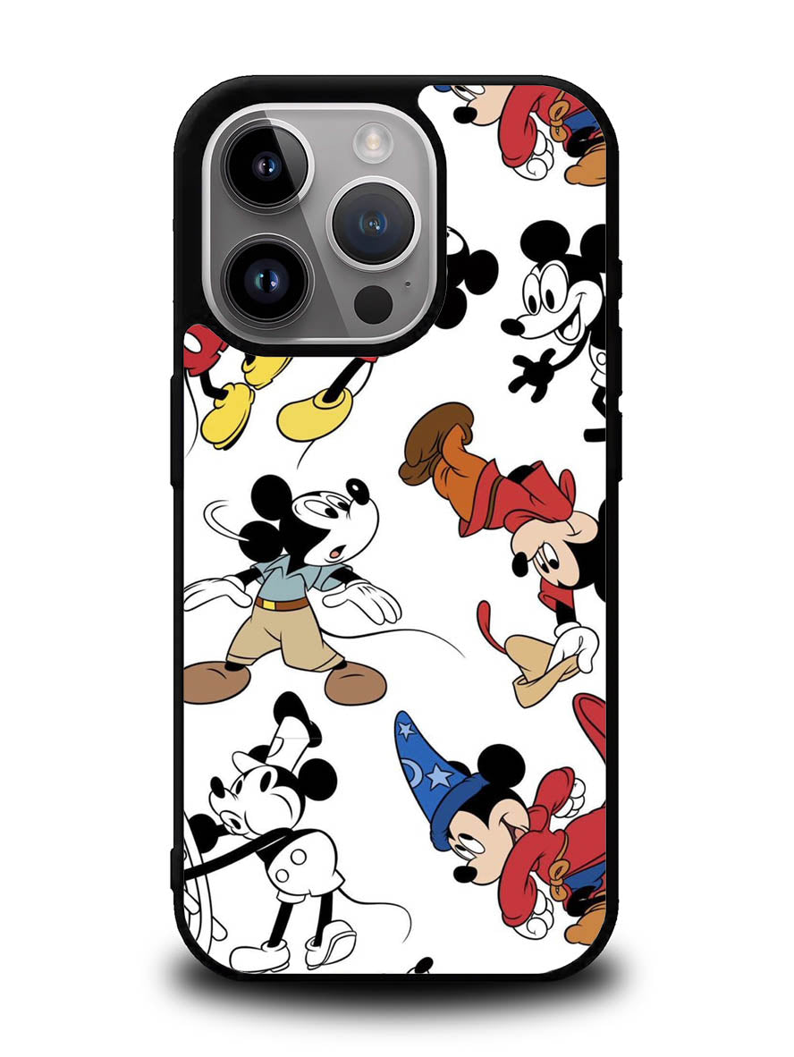 Mickey Mouse Pattren iPhone 16 Pro Max Case OV8087