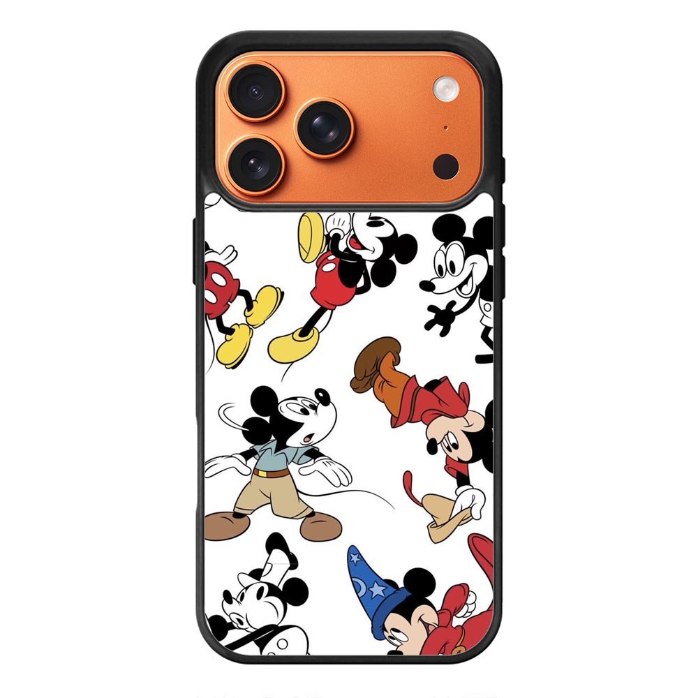 Mickey Mouse Pattren iPhone 17 Pro Max Case OV8087