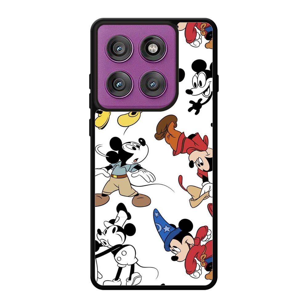 Mickey Mouse Pattren Motorola Moto Edge 60 Pro Case OV8087
