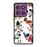 Mickey Mouse Pattren Motorola Moto Edge 60 Pro Case OV8087