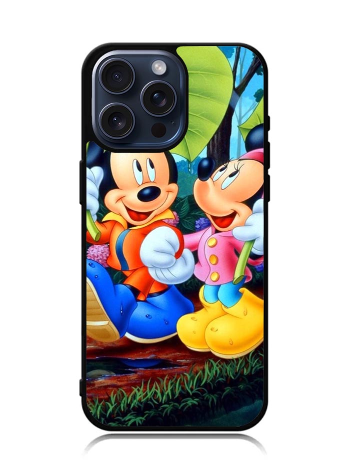 Mickey Minnie iPhone 15 Pro Case OV8095