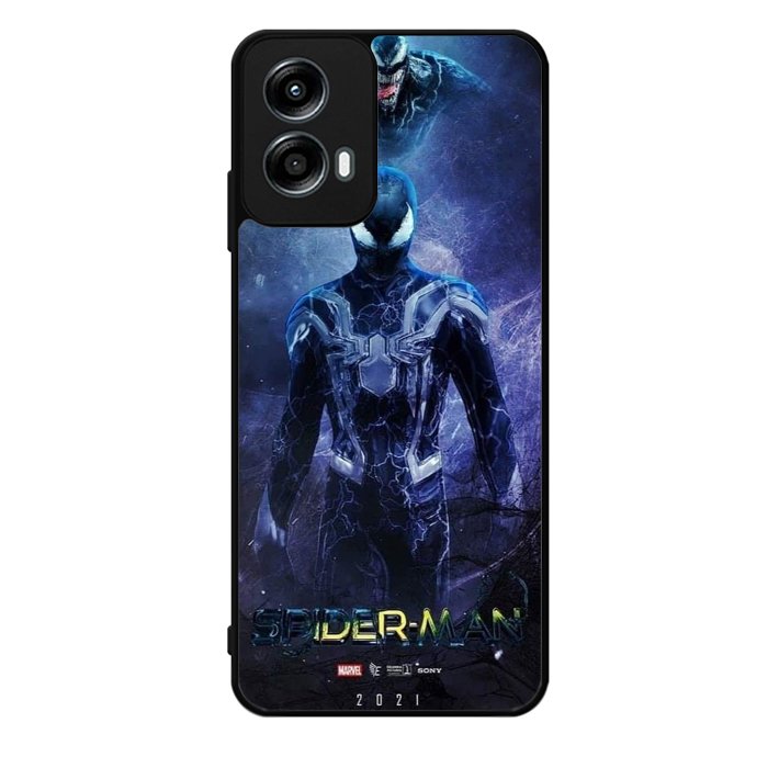 Spiderman Black Motorola Moto G Play 2024 Case OV7875