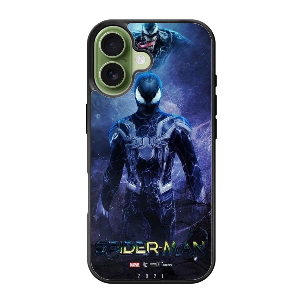 Spiderman Black iPhone 17 Case QC7875