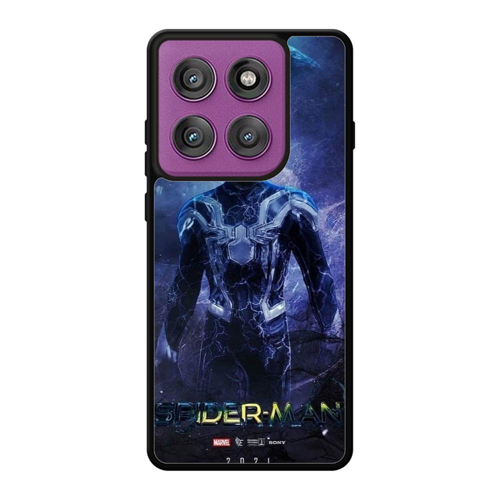 Spiderman Black Motorola Moto Edge 60 Pro Case QC7875
