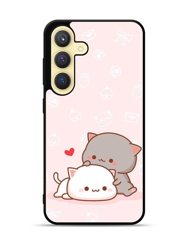 Chibi Cat Samsung Galaxy S25 Plus 5G , Samsung Galaxy S25+ 5G Case OV8494