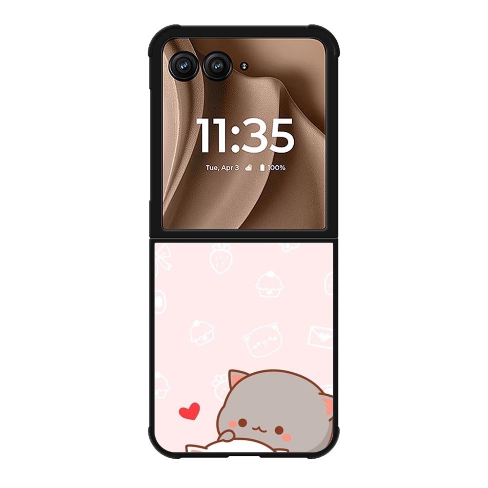 Chibi Cat Motorola Moto RAZR Plus 2025 Case OV8494