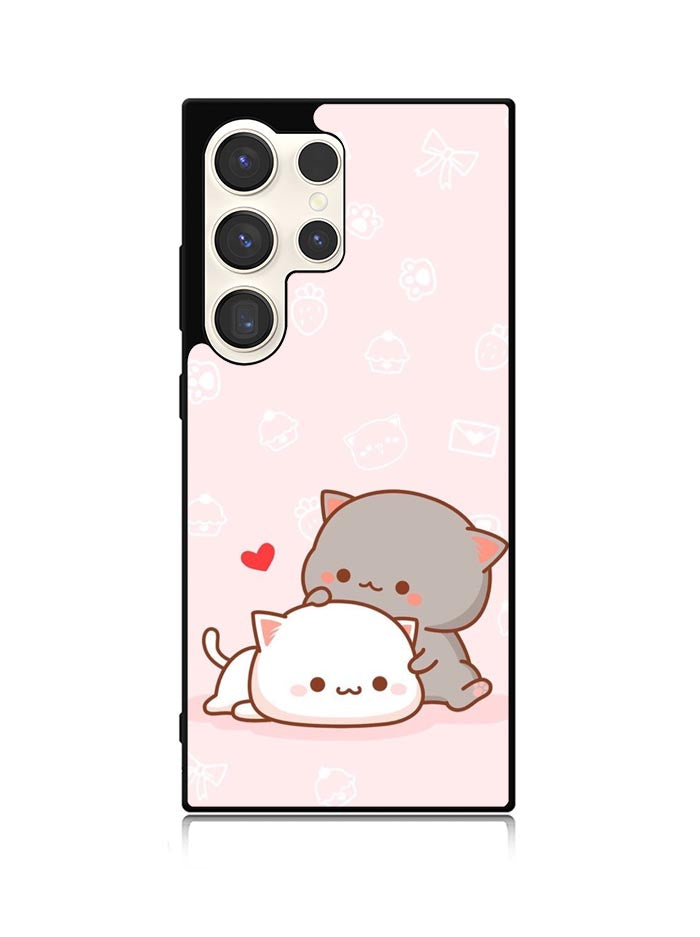 Chibi Cat Samsung Galaxy S23 Ultra 5G Case QC8494