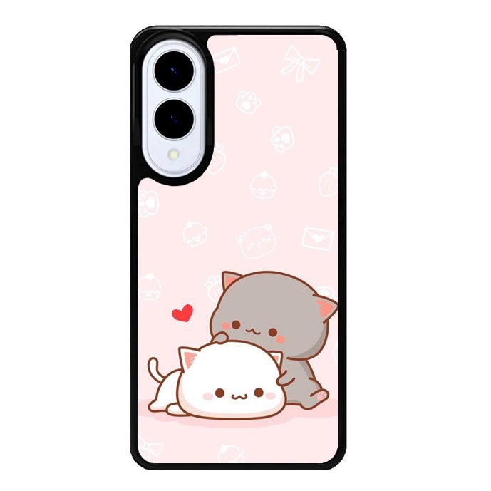 Chibi Cat Samsung Galaxy S25 Edge 5G Case OV8494