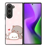 Chibi Cat Samsung Galaxy Z Fold 6 5G 2024 Case OV8494