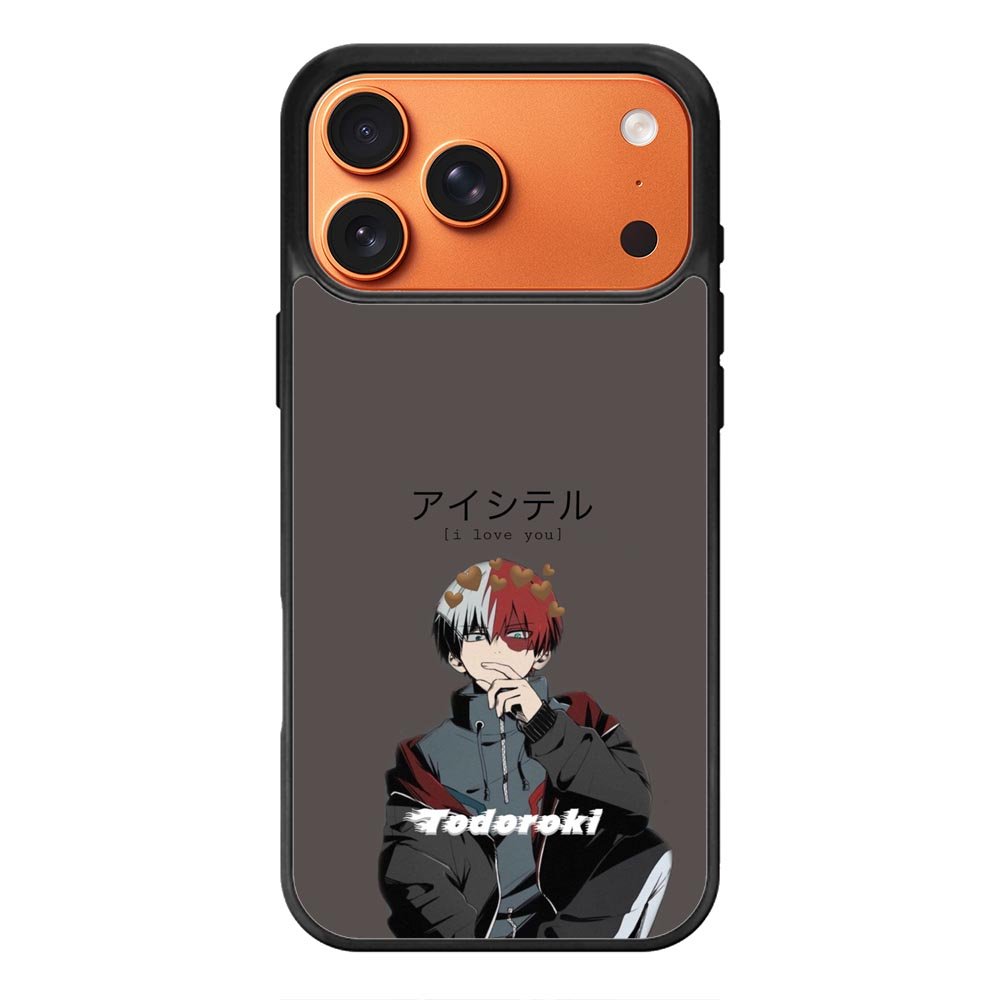 Todoroki Anime iPhone 17 Pro Max Case QC7781