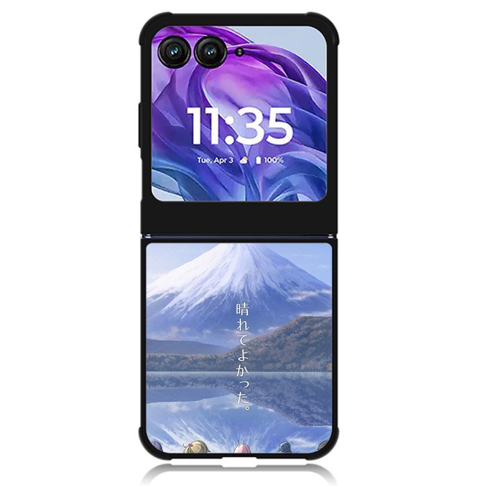 Yuru Camp Wallpapers Motorola Moto Razr Plus 2024 , Moto Razr+ 2024 Case OV7727