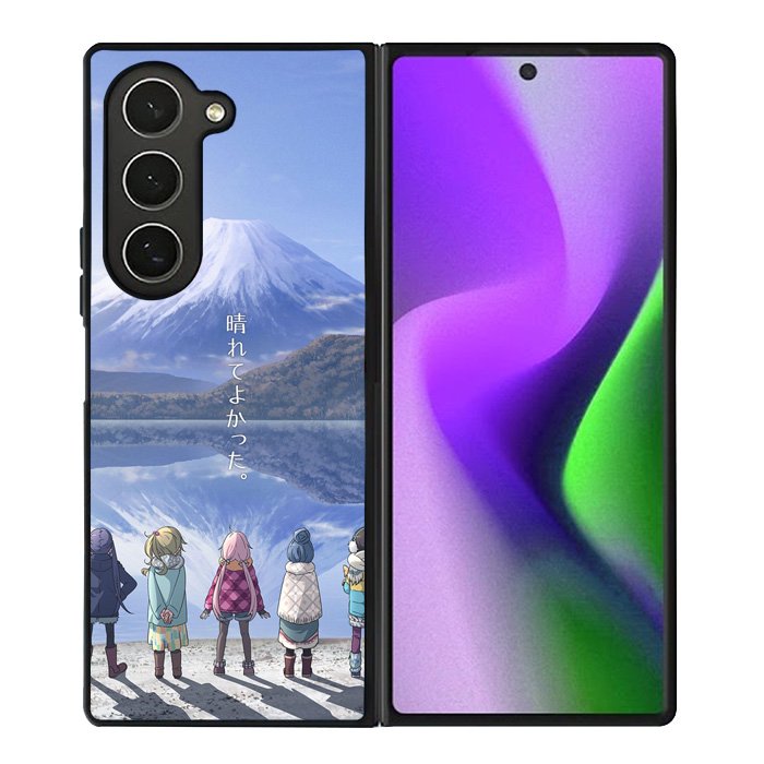 Yuru Camp Wallpapers Samsung Galaxy Z Fold 6 5G 2024 Case OV7727