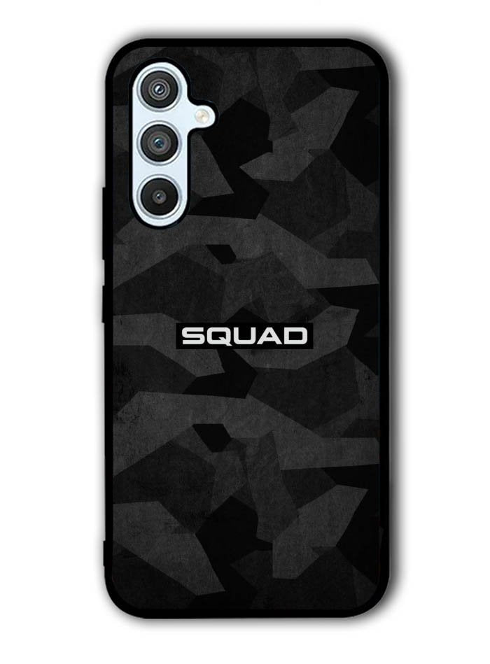 Squad Black Camo Samsung Galaxy A14 5G Case QC9401