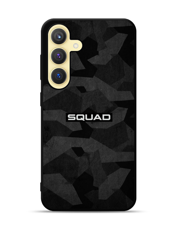 Squad Black Camo Samsung Galaxy S25 Plus 5G , Samsung Galaxy S25+ 5G Case OV9401