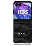 Squad Black Camo Motorola Moto Razr Plus 2024 , Moto Razr+ 2024 Case OV9401