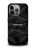 Squad Black Camo iPhone 16 Pro Max Case OV9401