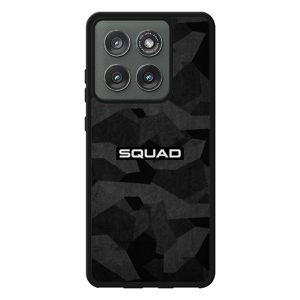 Squad Black Camo Motorola Moto Edge 2025 Case OV9401
