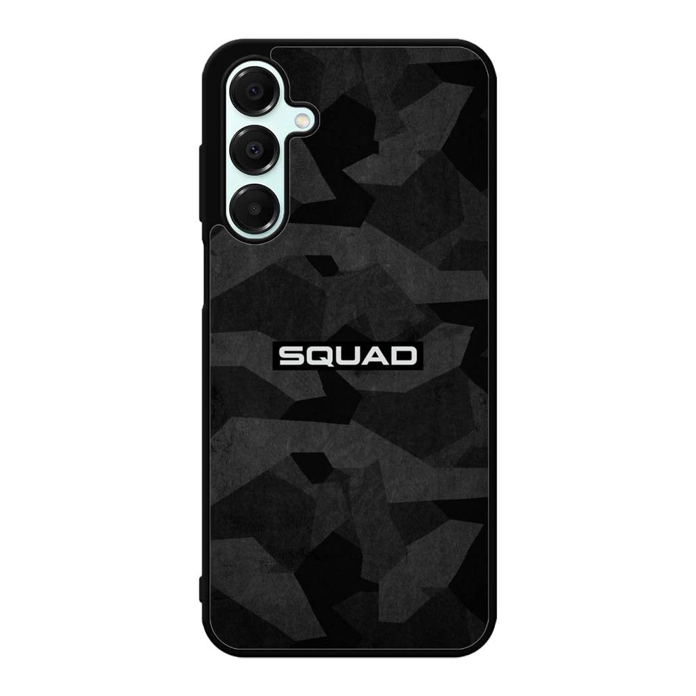 Squad Black Camo Samsung Galaxy A16 Case OV9401