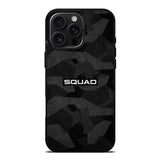 Squad Black Camo iPhone 16 Pro Max Case OV9401