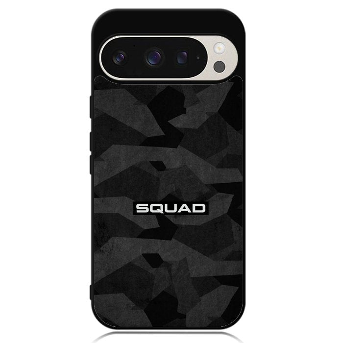 Squad Black Camo Google Pixel 9 Pro XL Case OV9401