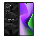 Squad Black Camo Samsung Galaxy Z Fold 6 5G 2024 Case OV9401