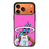 D Wade Miami Heat iPhone 17 Pro Max Case QC9332