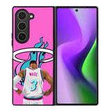 D Wade Miami Heat Samsung Galaxy Z Fold 6 5G 2024 Case OV9332