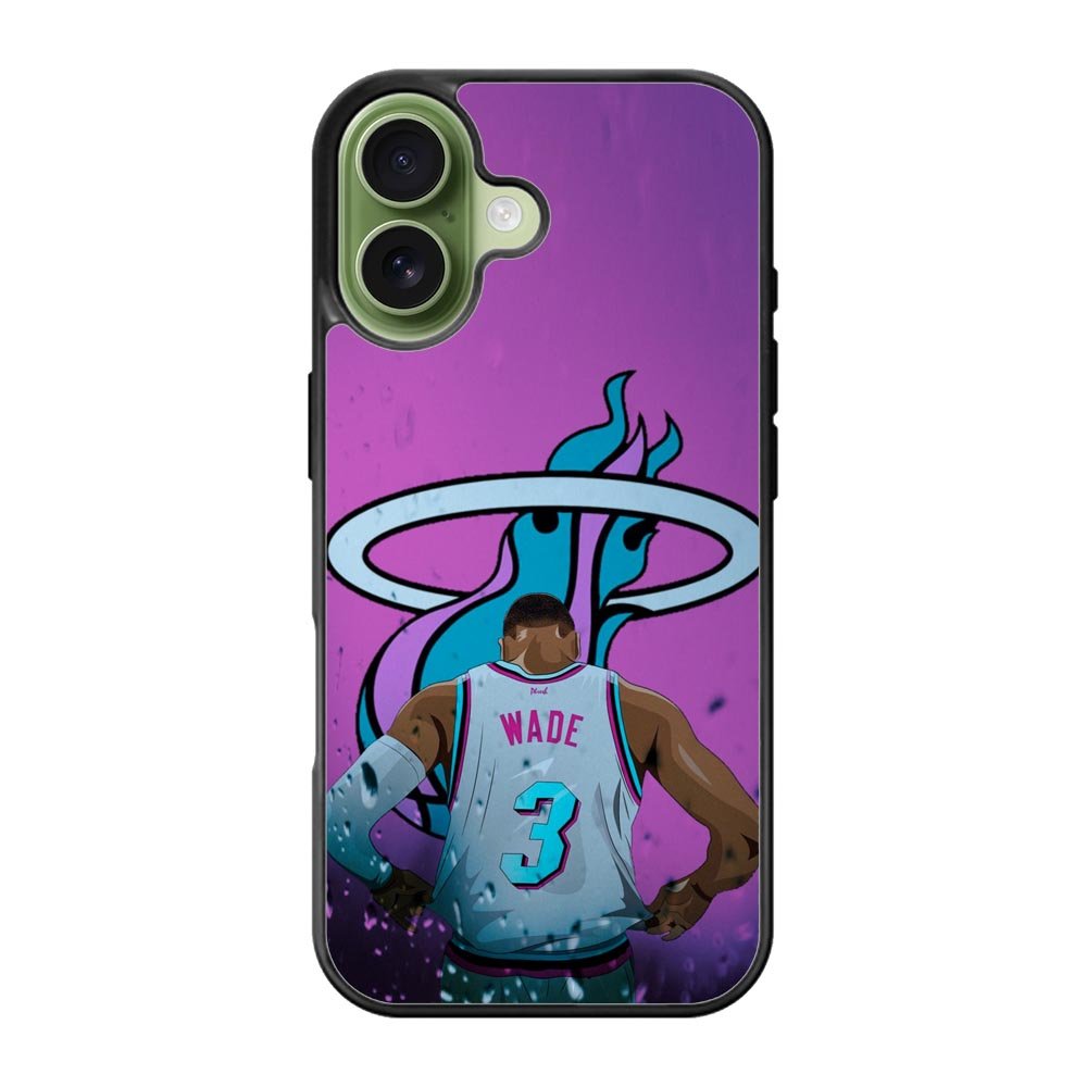 D Wade Miami Heat iPhone 17 Case QC9333
