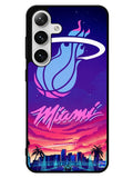 Miami Heat Vice Samsung Galaxy S25 5G Case