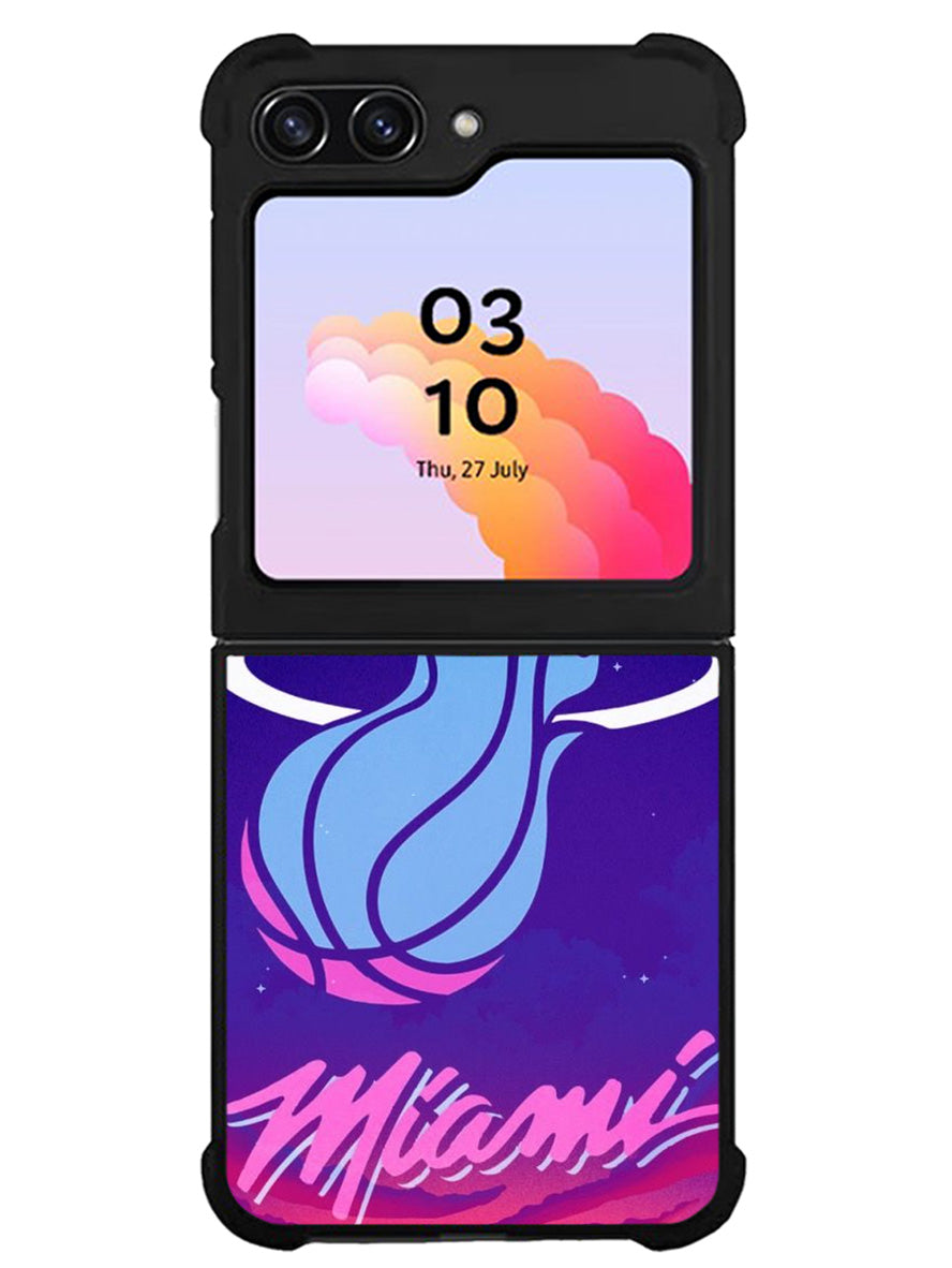 Miami Heat Vice Samsung Galaxy Z Flip 5 5G 2023 Case