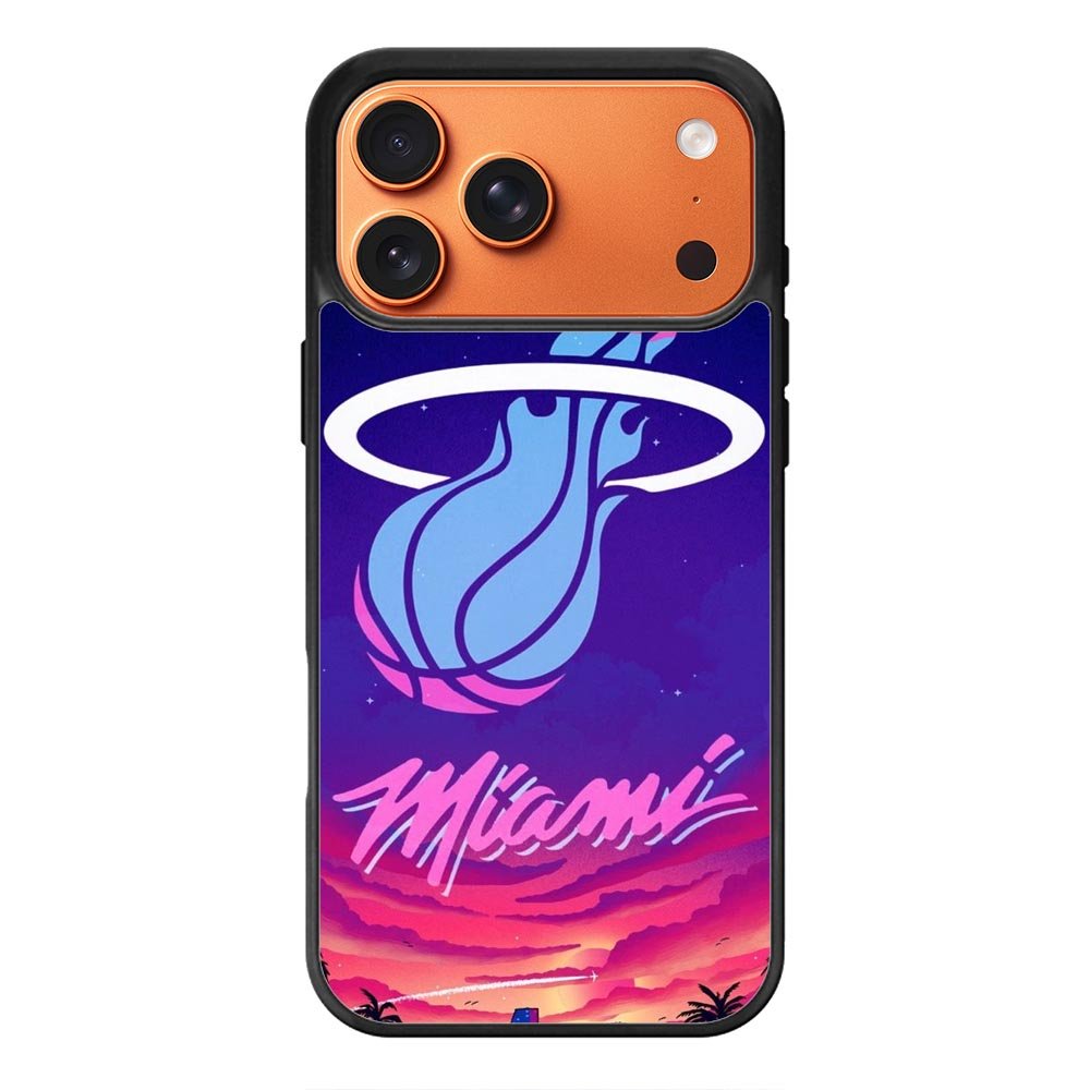 Miami Heat Vice iPhone 17 Pro Case