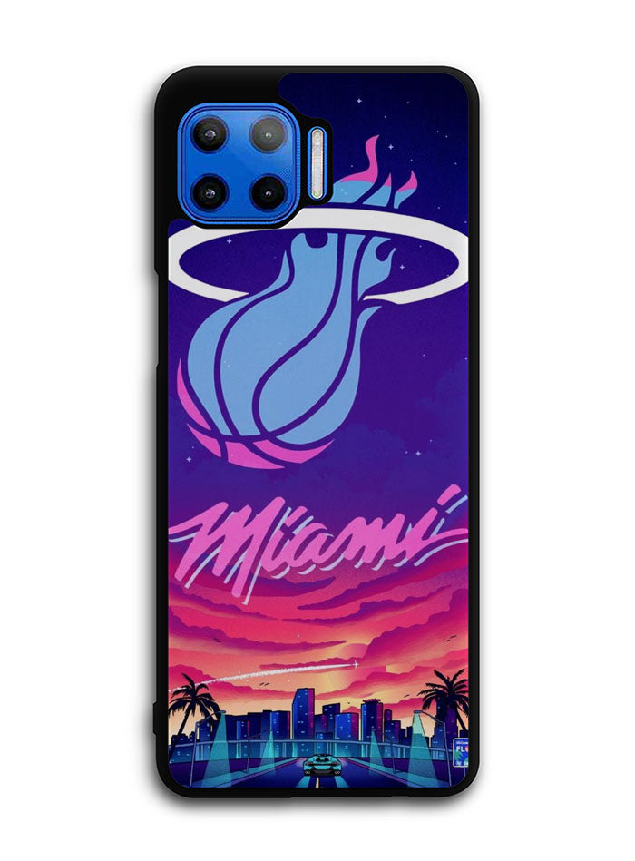 Miami Heat Vice Motorola Moto One 5G Case , Moto One 5G UW Case , Moto G 5G Plus Case