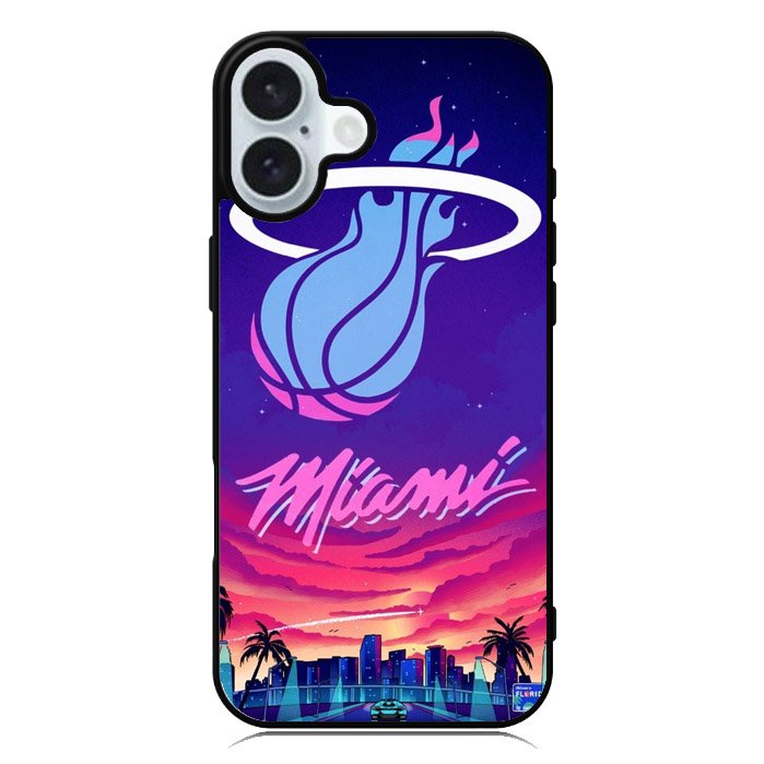 Miami Heat Vice iPhone 16 Plus Case