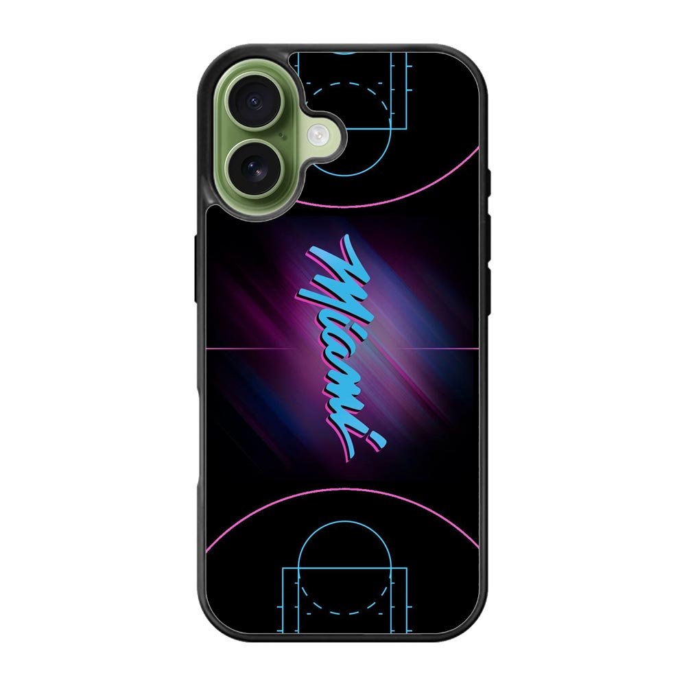 Miami Heat Basketball iPhone 17 Case QC9374