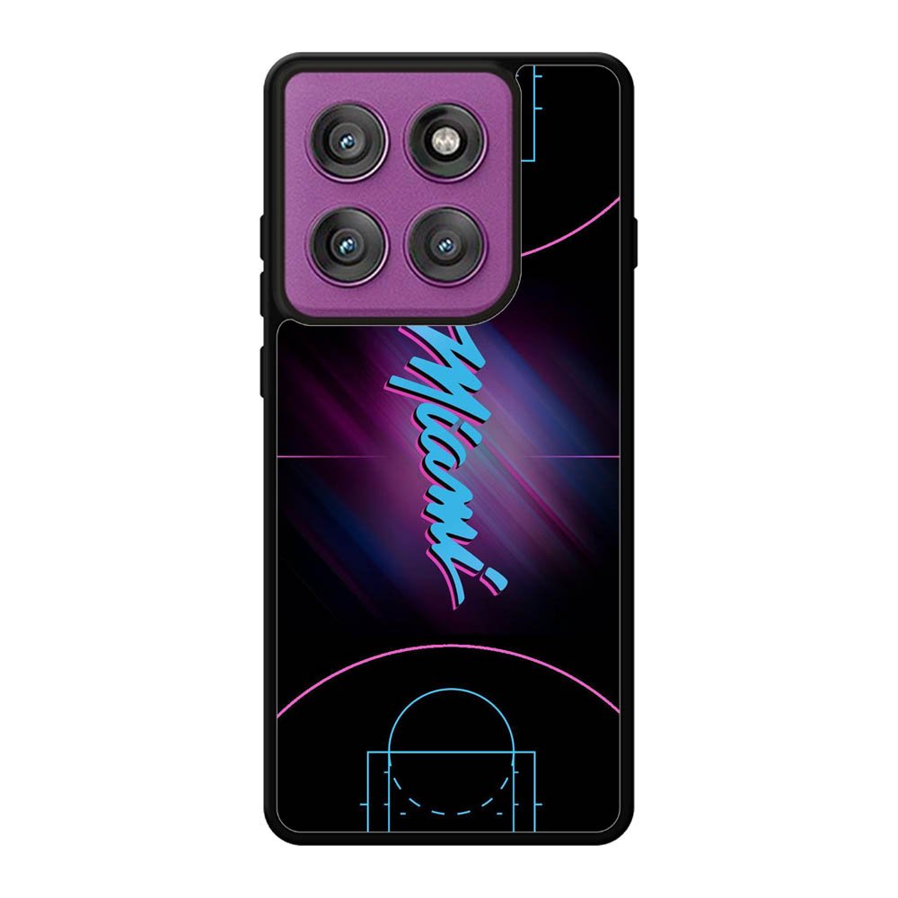 Miami Heat Basketball Motorola Moto Edge 60 Pro Case QC9374