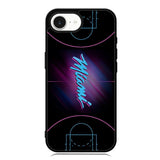 Miami Heat Basketball iPhone 16e Case OV9374