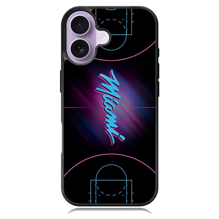 Miami Heat Basketball iPhone 17 Case OV9374