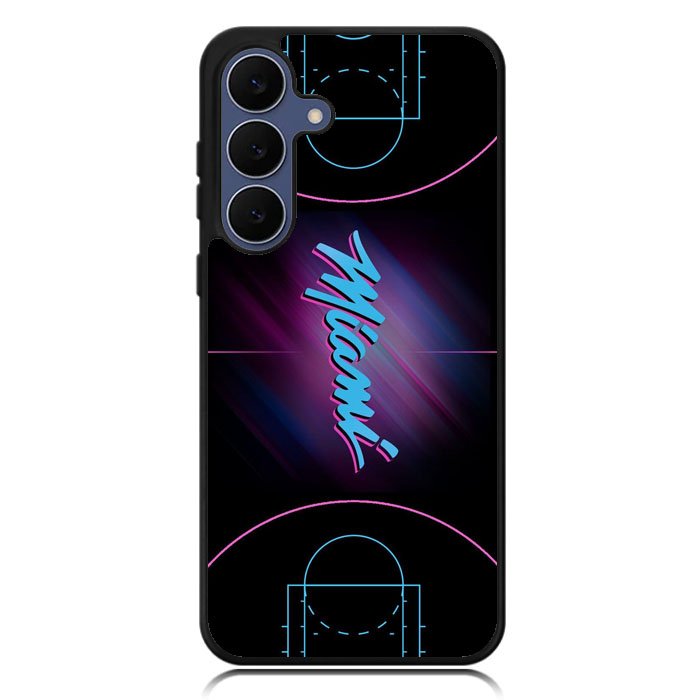 Miami Heat Basketball Samsung Galaxy S25 FE Case OV9374