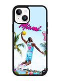Miami Basketball iPhone 14 Plus Case QC9373