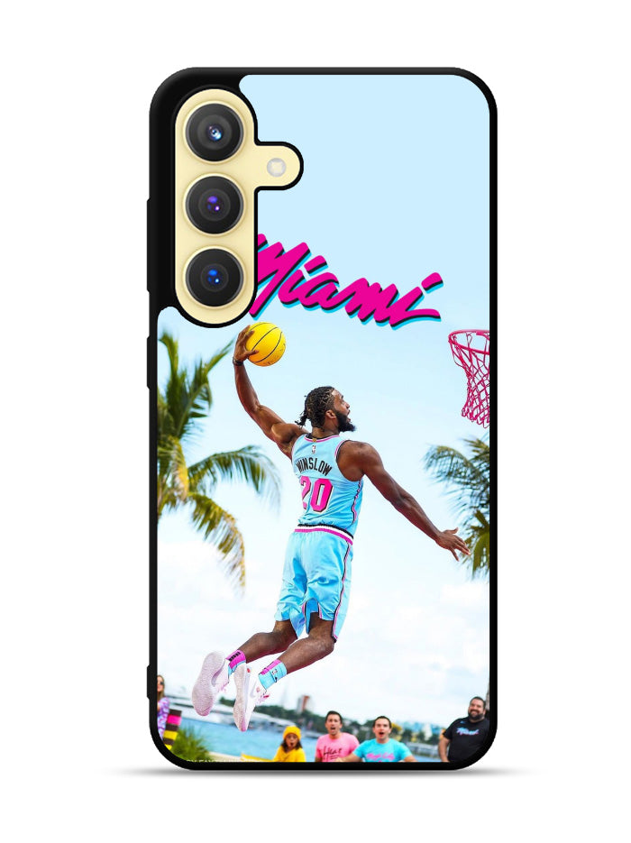 Miami Basketball Samsung Galaxy S25 Plus 5G , Samsung Galaxy S25+ 5G Case OV9373