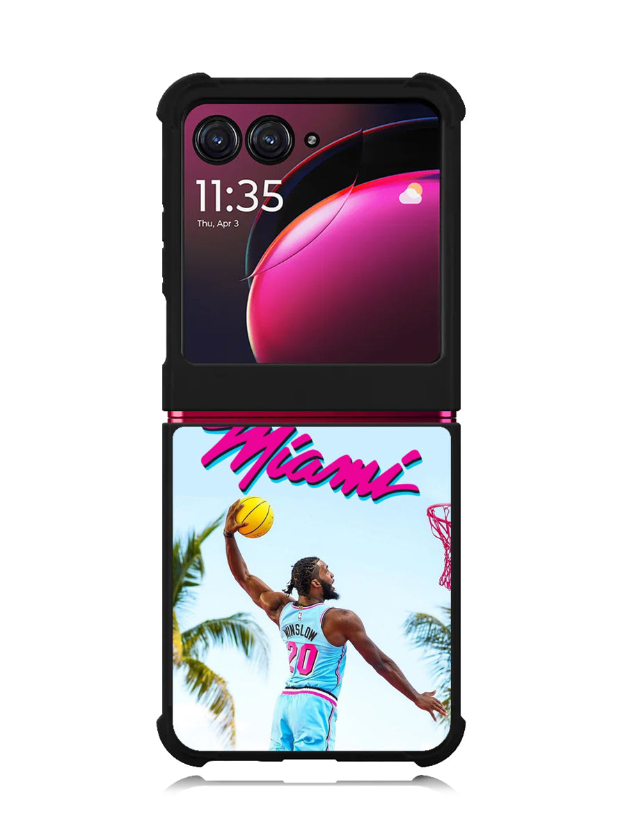 Miami Basketball Motorola Moto Razr Plus 2023 , Moto Razr+ 2023 Case OV9373