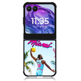 Miami Basketball Motorola Moto Razr Plus 2024 , Moto Razr+ 2024 Case OV9373