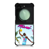 Miami Basketball Samsung Galaxy Z Flip 6 5G 2024 Case OV9373