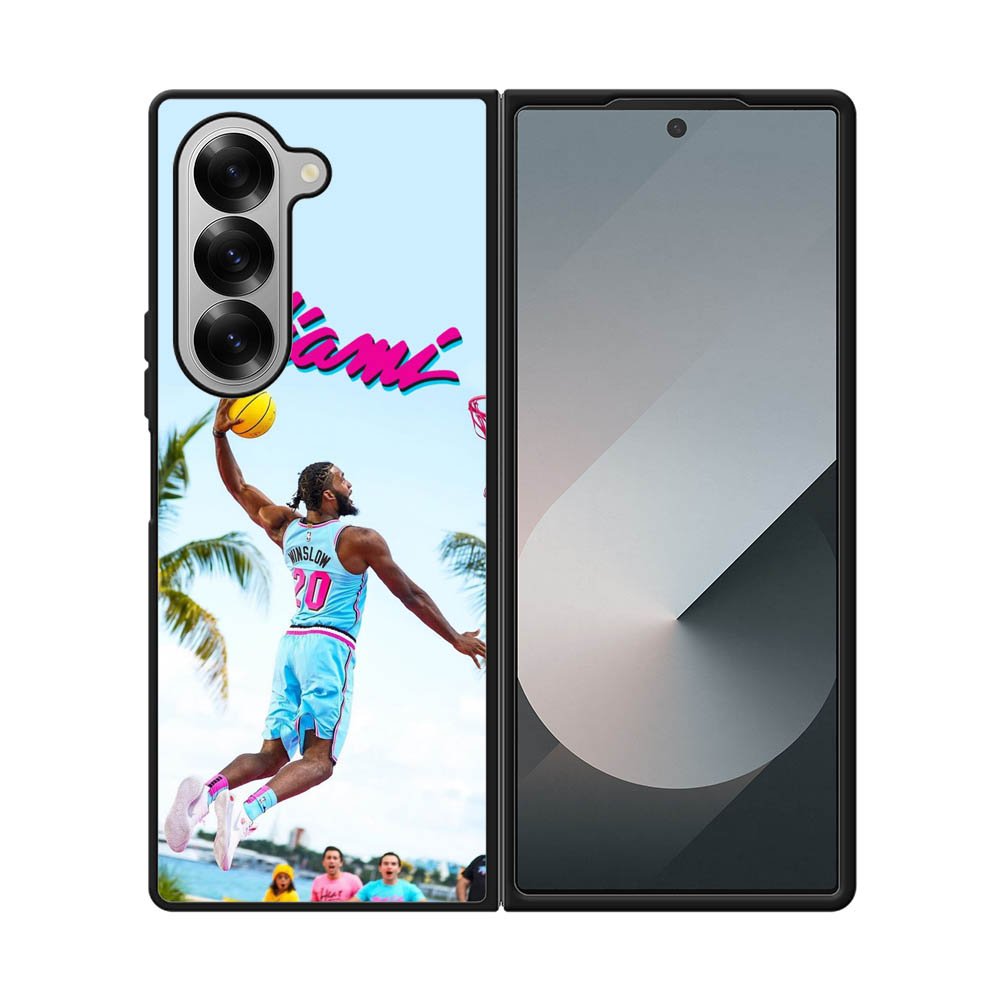 Miami Basketball Samsung Galaxy Z Fold 7 5G Case OV9373